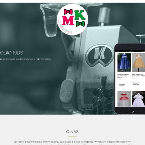 Wrocław - różowa sukienka dla dziewczynki