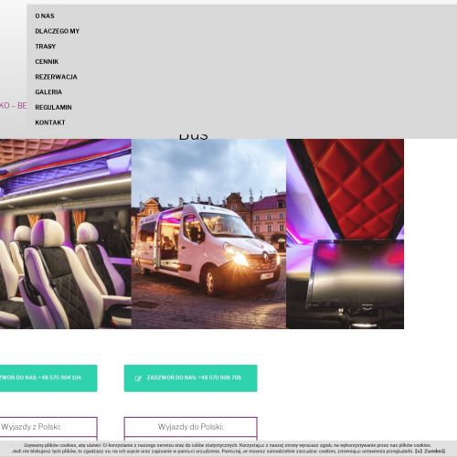 Przewóz osób polska holandia cennik w Warszawie