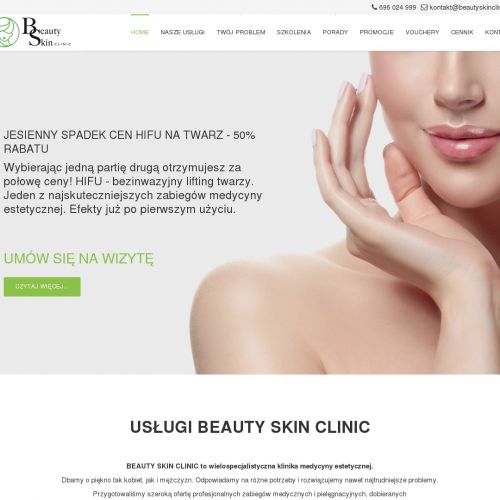 Tychy - bezinwazyjny lifting twarzy