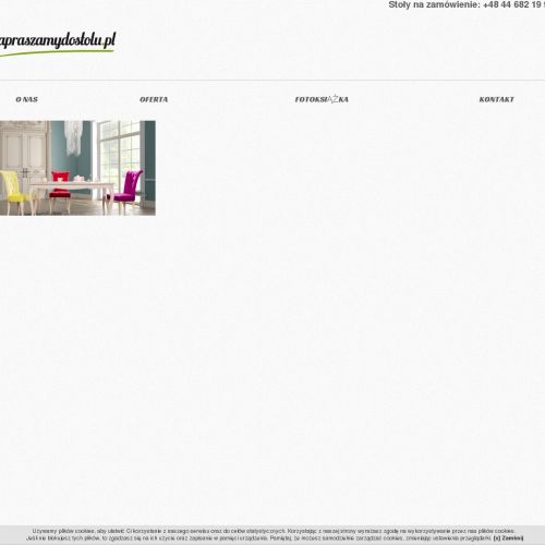 Stoły z litego drewna w Warszawie