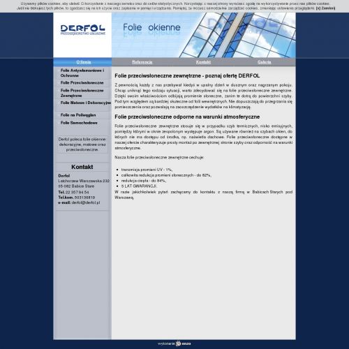 Folie przeciwsłoneczne zewnętrzne w Warszawie