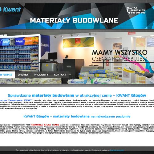 Głogów - materiały budowlane