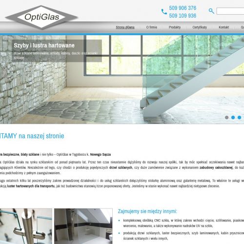 Balustrady całoszklane w Nowym Sączu