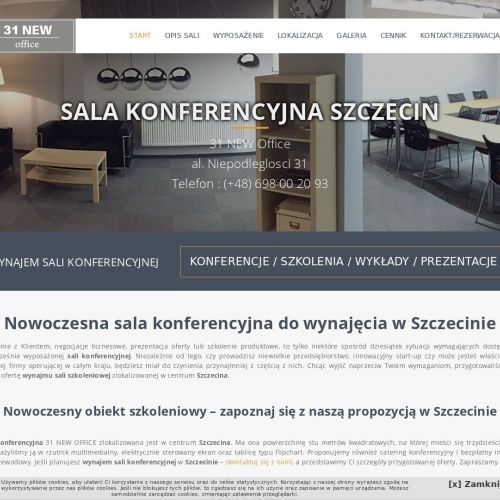 Wynajem sal konferencyjnych w Szczecinie