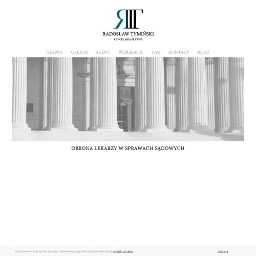 Warszawa - sprawy medyczne adwokat