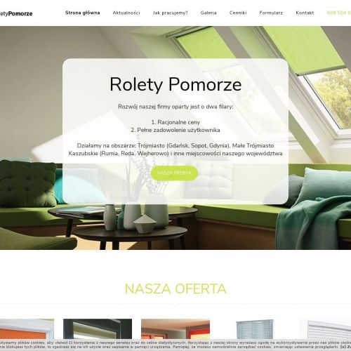 Rolety oliwa w Gdańsku