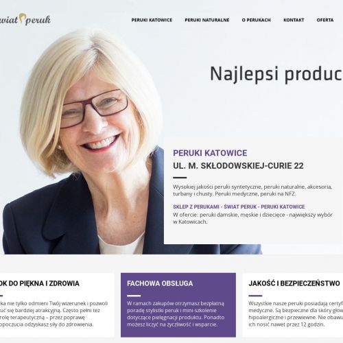 Sklep z perukami w Katowicach