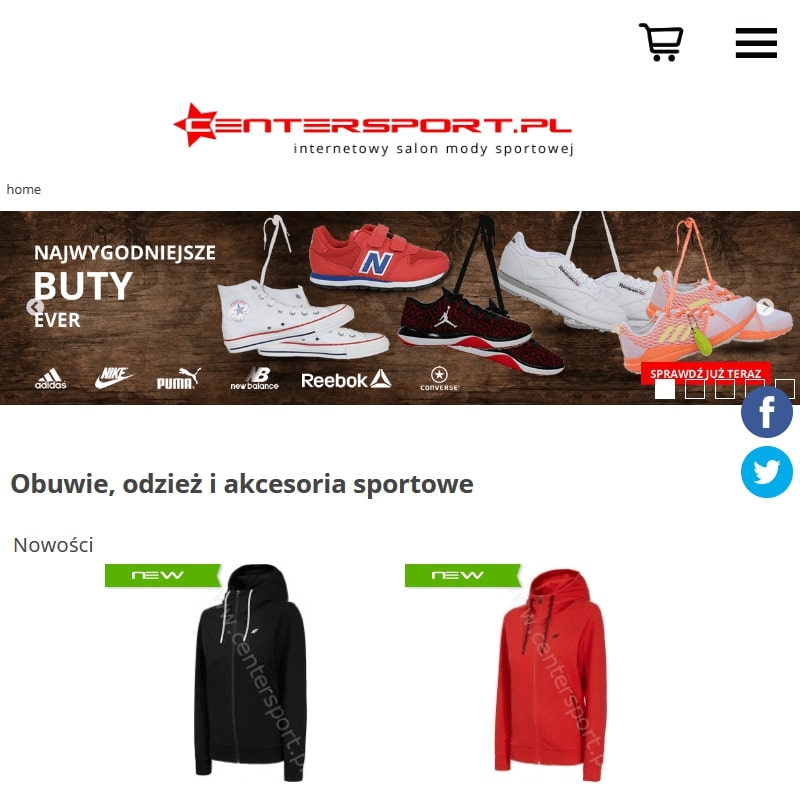 Outlet sportowy online