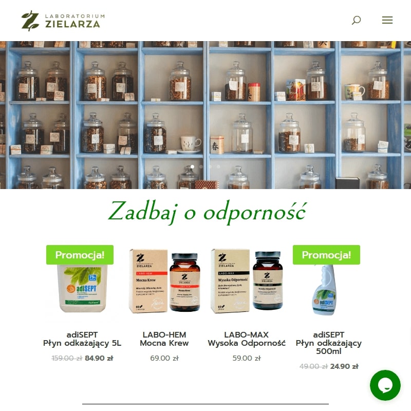 Laboratorium zielarza