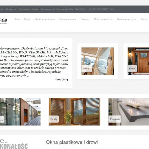 Montaż parapetów w Grójcu