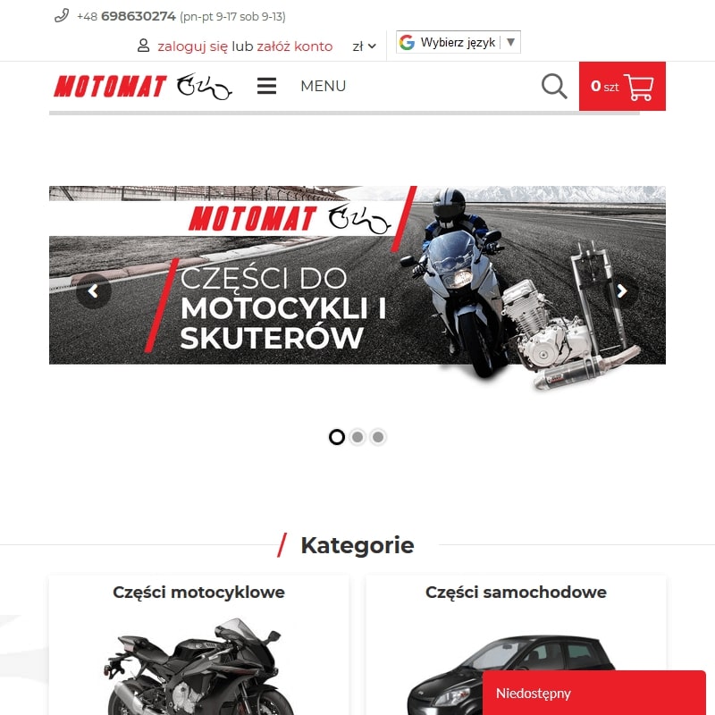 Sklep motocyklowy online