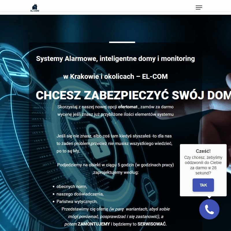 Instalacja systemów monitoringu - Kraków