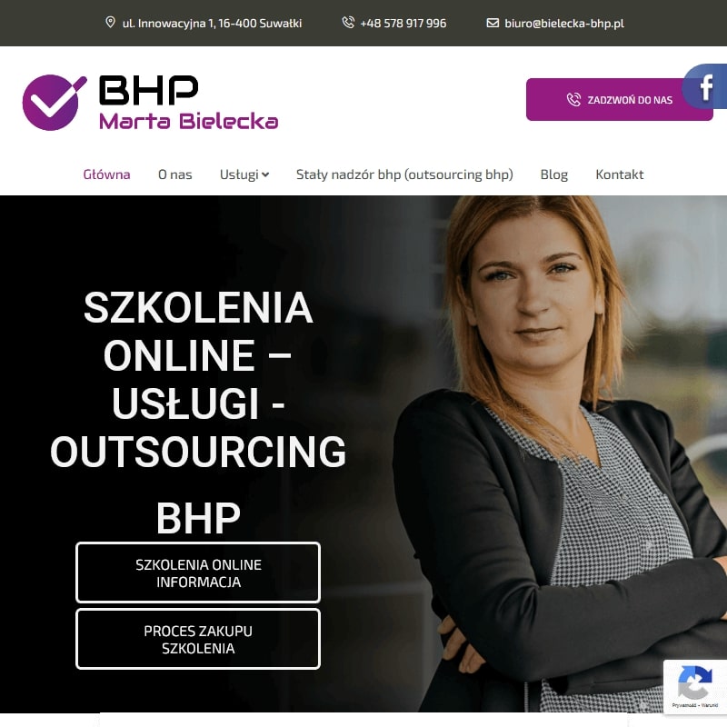 Internetowe szkolenia bhp