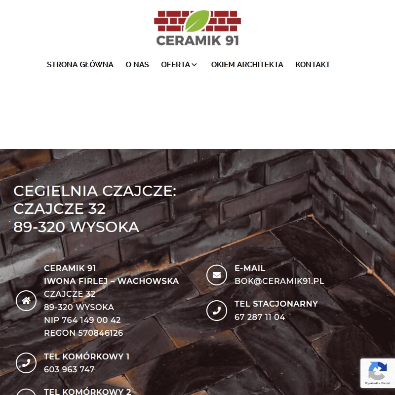 Cegła dekoracyjna czerwona - Bydgoszcz