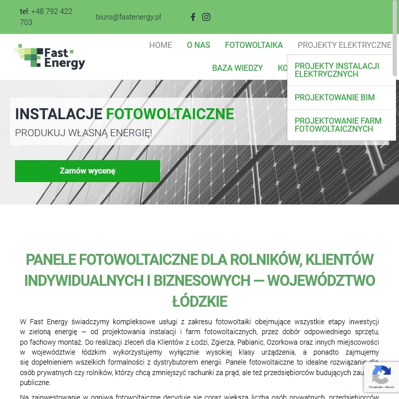 Projektowanie instalacji elektrycznych łódź - Ozorków