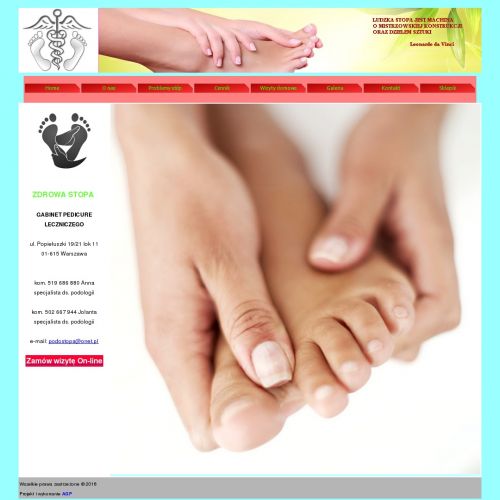 Warszawa - podologia warszawa mokotów