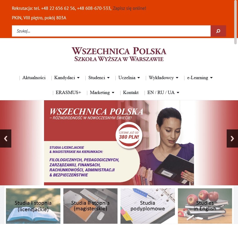 Studia podyplomowe pedagogika w Warszawie