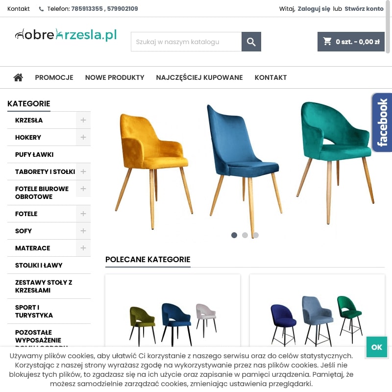 Fotel muszelka czarny