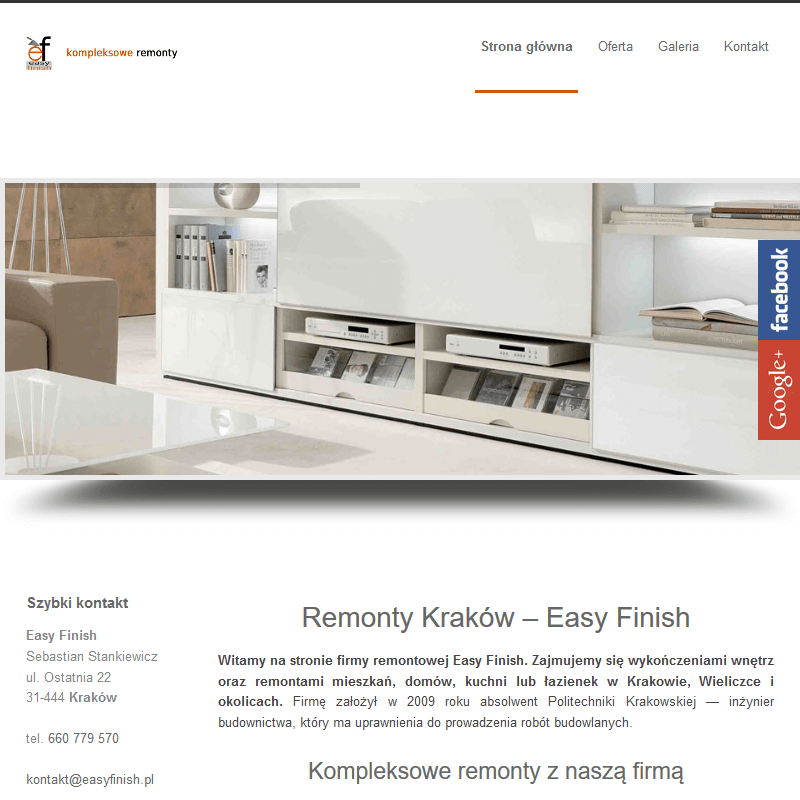 Kraków - zlecenia remontowe