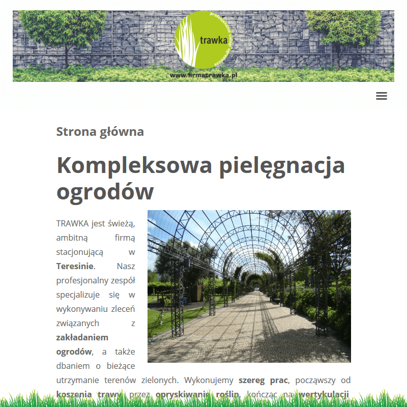 Zakładanie ogrodów w Pruszkowie