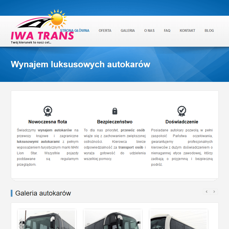 Wynajem autobusów z klimatyzacją łódź w Łodzi