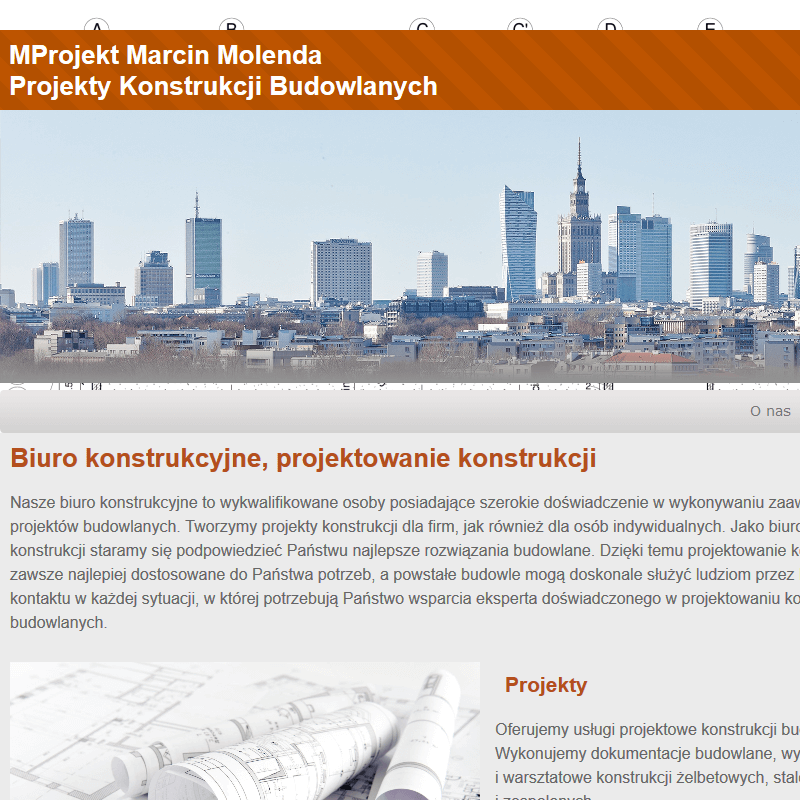 Warszawa - biuro konstrukcyjne mazowieckie