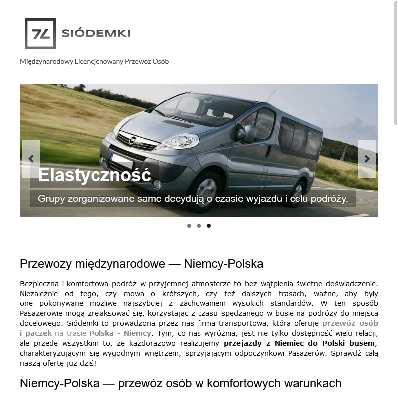 Przewóz paczek niemcy polska