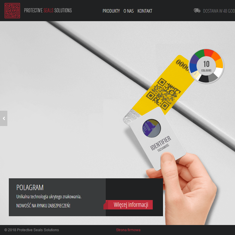 Plomby plastikowe numerowane - Poznań