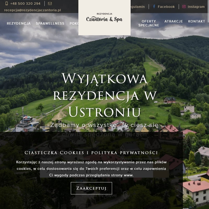 Tanie noclegi w Ustroń