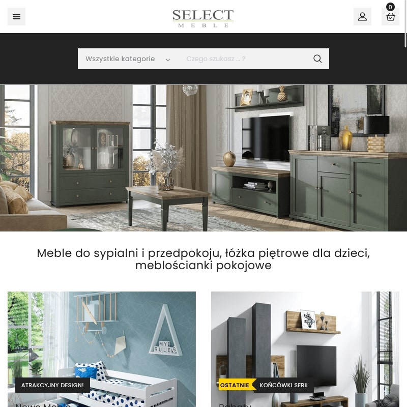 Meblościanka do salonu