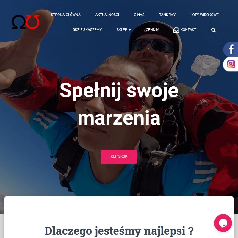 Skoki ze spadochronem śląsk - Katowice