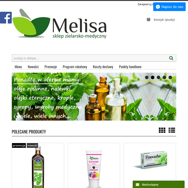Szczecin - olej lniany sklep zielarski